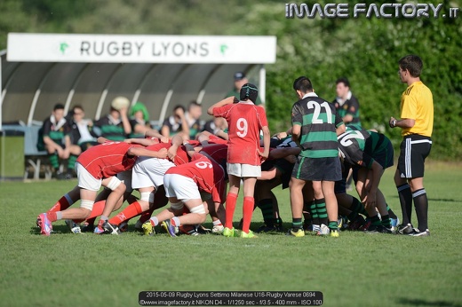 2015-05-09 Rugby Lyons Settimo Milanese U16-Rugby Varese 0694